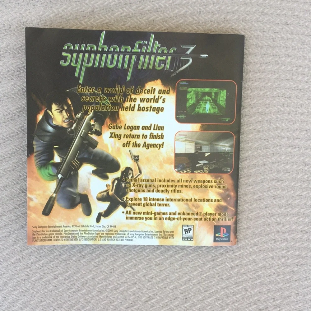 Sony PlayStation Syphon Filter 2